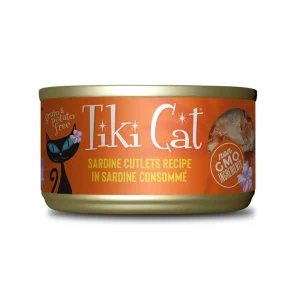 Tiki Cat Tahitian Grill Sardine Wet Food 80 Gr