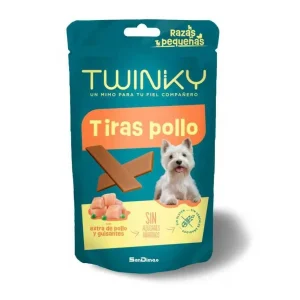 Tiras de Pollo Twinky para perros pequeños