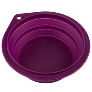 TK-Pet Bebedero de Silicona Plegable para perros