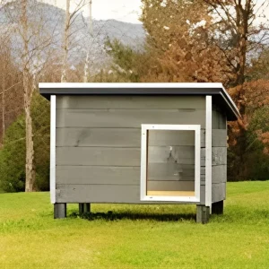 TK-Pet Nevada Caseta de Madera Gris para perros