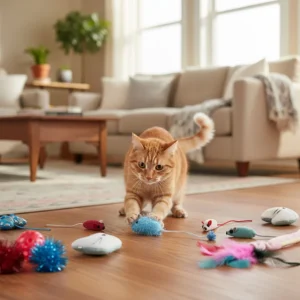 Tootoy! Caja de Juguetes Variados para gatitos