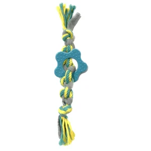 Tootoy! Chew Multi Rope Azul mordedor de cuerda para cachorros