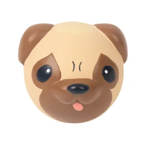 Tootoy! Chew Pug mordedor de látex con sonido para perros