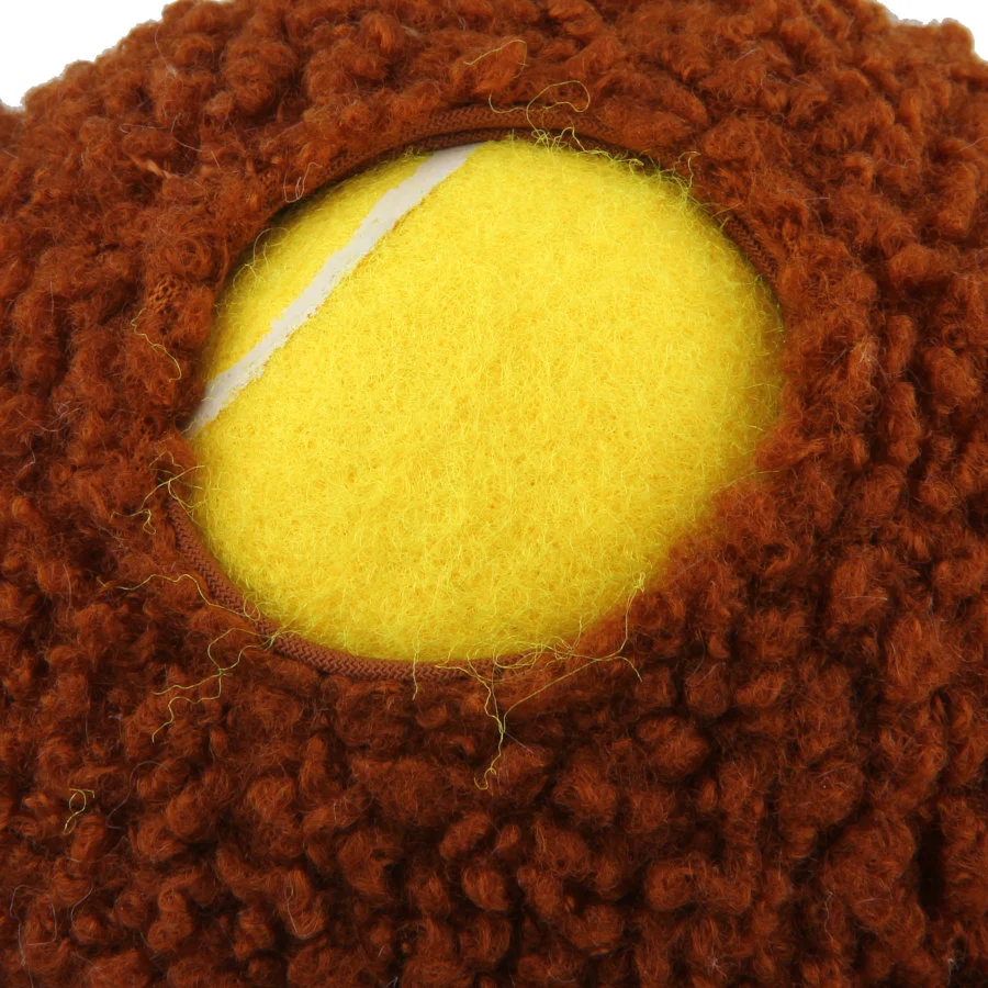 Tootoy! Comfort Long Neck Alpaca peluche con pelota para perros - Image 2