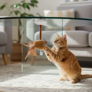 Tootoy! Juguete Interactivo Ratón con Ventosa para gatos