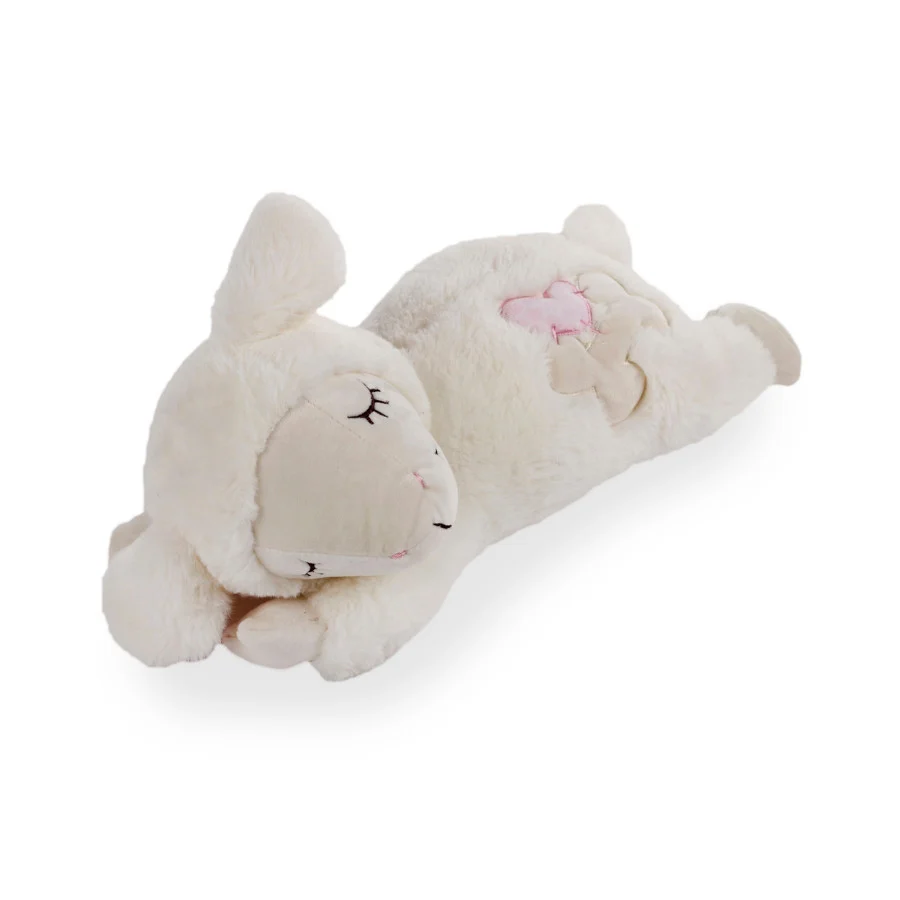Tootoy! Puppy Ovejita Heart Beat peluche con sonido para perros - Image 2
