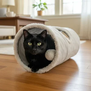 Tootoy! Tunnel con Juguete para gatos