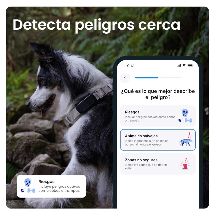 Tractive GPS Dog 6 Negro Rastreador para perros - Image 2