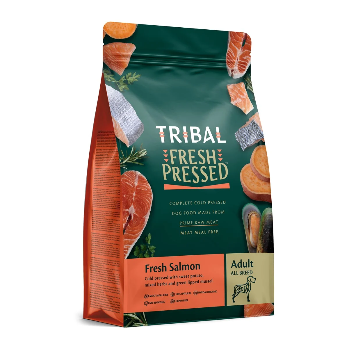 Tribal Salmón con bacaladilla y boniato
