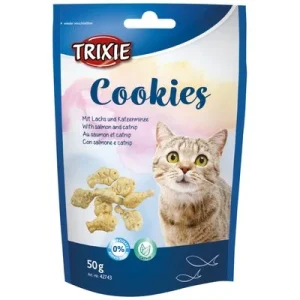 Trixie Cookies con salmón y catnip 50 g