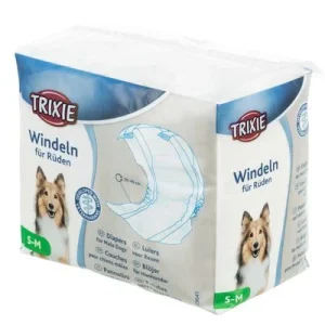 Trixie pañales para perros macho Talla S–M: 30–46 cm, 12 uds.