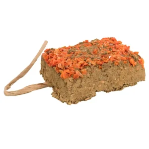 TRIXIE Piedra de Roer Arcilla con Zanahoria 100g