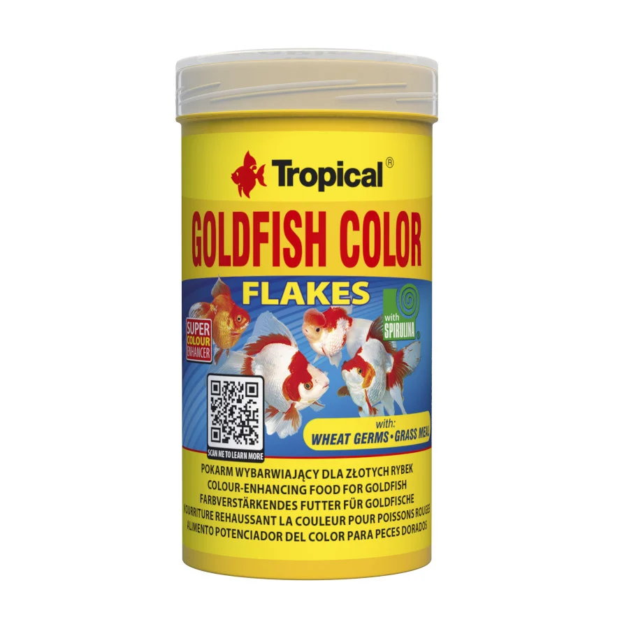 Tropical Goldfish Colour Flakes alimento para peces