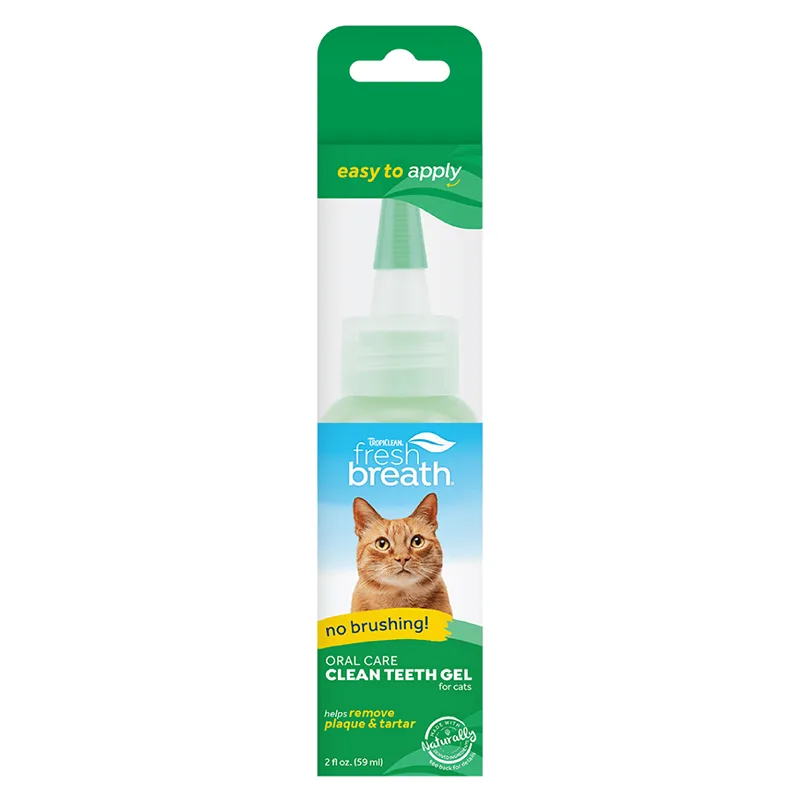 TROPICLEAN CLEAN TEETH GEL GATOS 60ML