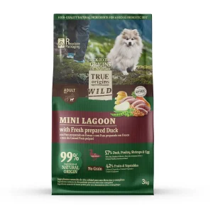 True Origins Wild Mini Lagoon Pato pienso para perros
