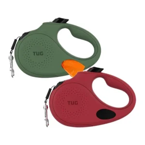 Tug Correa retráctil oval 360° con dispensador