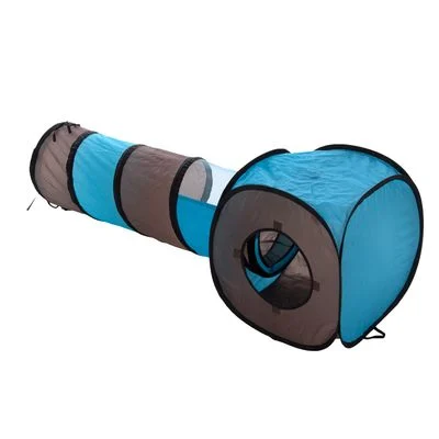 Túnel Connect 2 en 1 para gatos 1 set (1 túnel y 1 cubo)