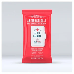 TWO BROTHERS ANTIBACTERIAL WIPES 40 UNIDADES