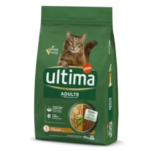 Ultima 10 kg pienso para gatos en oferta: 9 + 1 kg ¡gratis! Adult con pollo