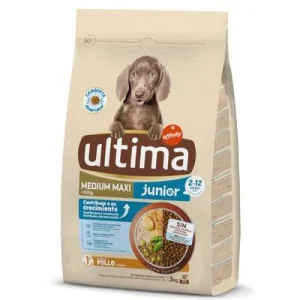 Ultima Medium-Maxi Junior con pollo 3 kg