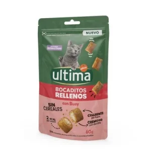 Ultima Snacks Bocaditos rellenos con vacuno 60 g