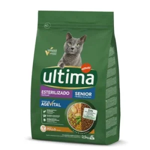 Ultima Sterilized Senior pollo 2,5 kg