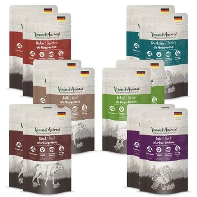 Venandi Animal 12 x 125 g - Pack mixto Pack mixto (6 variedades)