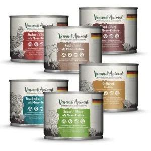 Venandi Animal 6 x 200 g Pack mixto (6 variedades)