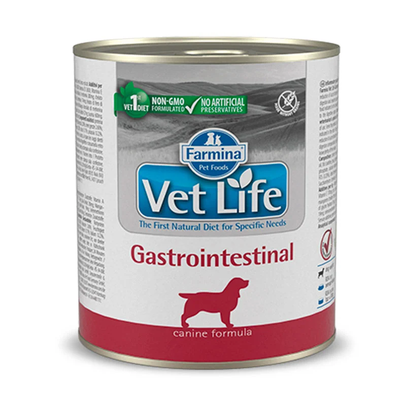 VETLIFE WF DOG GASTROINTESTINAL 300 GRS