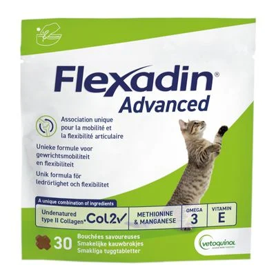 Vetoquinol Flexadin Advance para gatos 30 uds.
