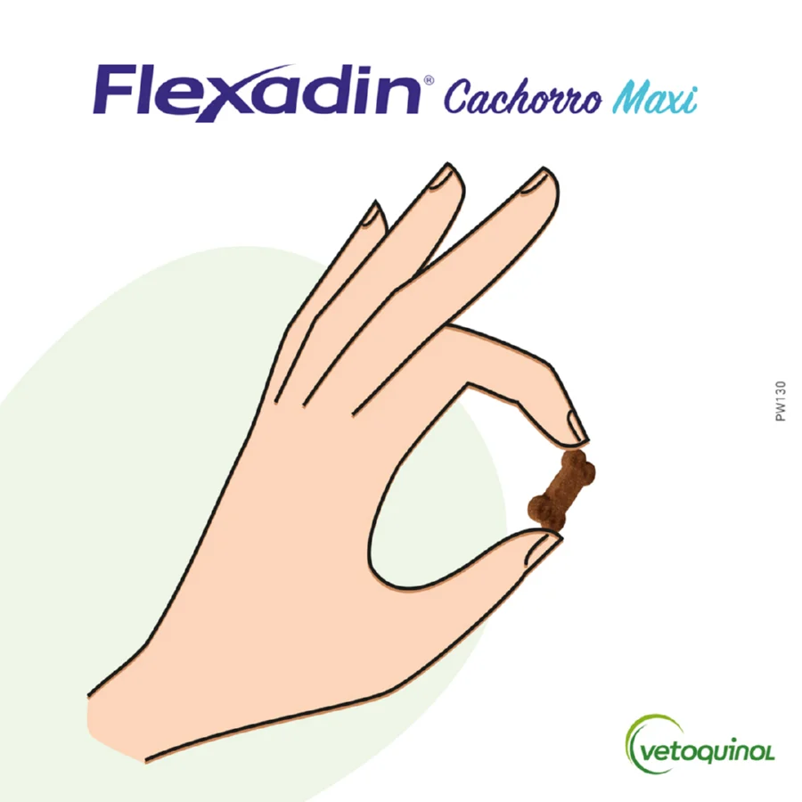 Vetoquinol Flexadin Young Maxi Condroprotector para cachorros - Image 2