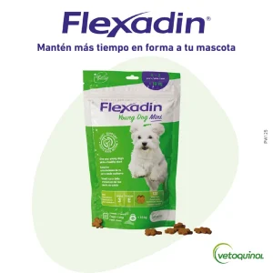Vetoquinol Flexadin Young Mini Condroprotector para perros