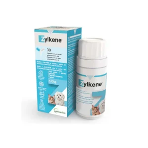 Vetoquinol Zylkene suplemento natural calmante en cápsulas para perros y gatos