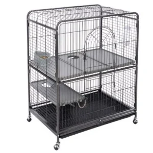 Villa TIAKI Jaula para animales pequeños Jaula principal: 79 x 52 x 99,5 cm (L x An x Al)