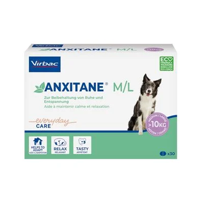 Virbac ANXITANE M/L: 30 comprimidos
