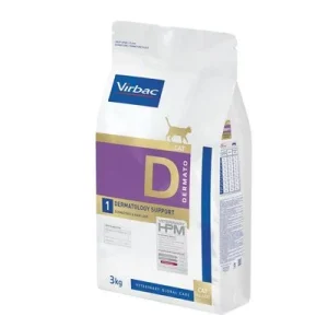 Virbac D1 Veterinary HPM Dermato para gatos 3 kg
