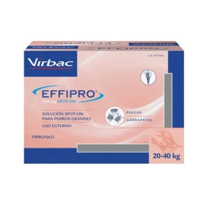 Virbac Effipro pipetas antiparásitos perros 20