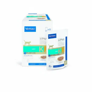 Virbac HPM KJ1 Wet Cat Early Kidney Joint Renal Sobre para gatos