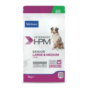 Virbac HPM Veterinary Senior Large & Medium Pienso Cerdo para perros