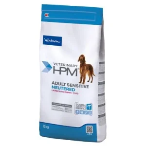 Virbac Veterinary HPM Adult Sensitive Neutered Dog Large & Medium 12 kg