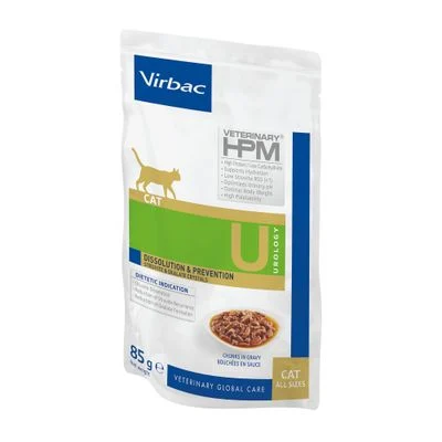 Virbac Veterinary HPM Cat Urology Dissolution & Prevention en sobres 12 x 85 g