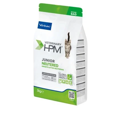 Virbac Veterinary HPM Junior Neutered Cat 3 kg