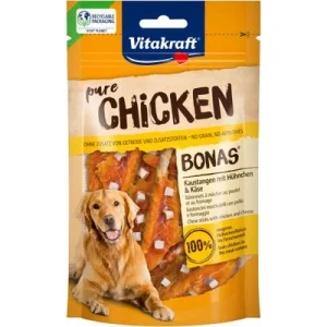 Vitakraft Bonas con pollo y queso snacks para perros 80 g