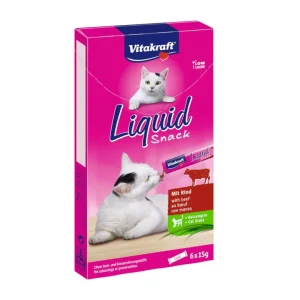 Vitakraft Cat Liquid 90g Carne para Gatos