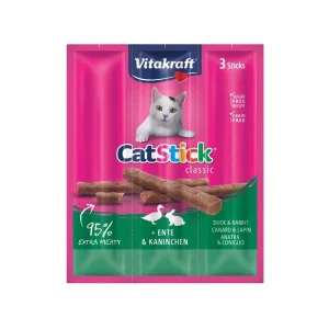 VITAKRAFT CAT STICK DUCK & RABBIT 18GR