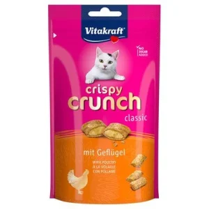 Vitakraft Crispy Crunch snacks con ave para gatos 60 g