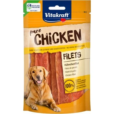 Vitakraft filetes de pollo para perros 80 g