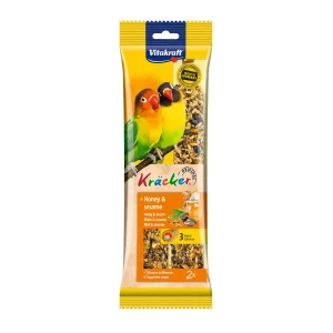 Vitakraft Kräcker Miel y Sésamo Barritas para agapornis