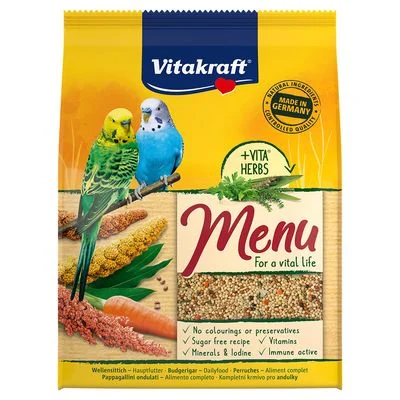Vitakraft Menu comida para periquitos 3 kg