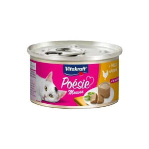Vitakraft Poésie comida húmeda en mousse con pollo